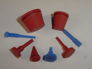 rubber plugs